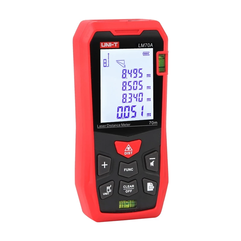 UNI-T LM70A Laserafstandsmeter, 70 m