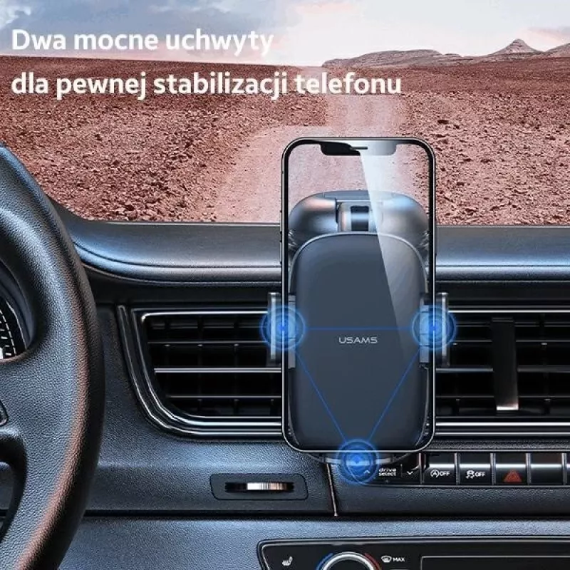 Autohouder usams ZJ063 voor dashboard of voorruit, verstelbare hoek
