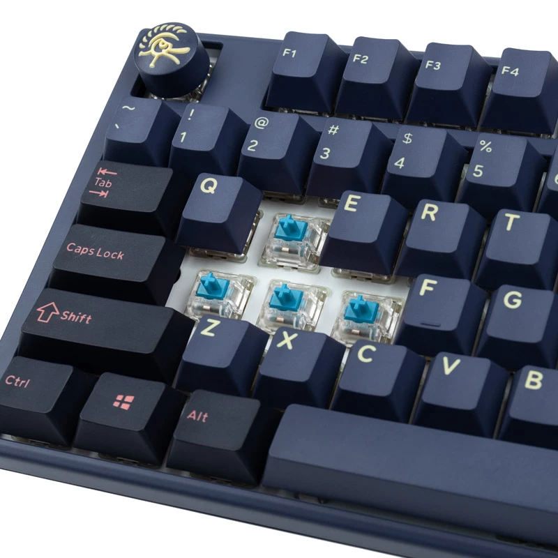 Ducky One 3 TKL toetsenbord gaming USB US English blauw
