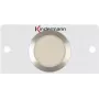 Kindermann Konnect 50 alu - modulair faceplate-snap-in