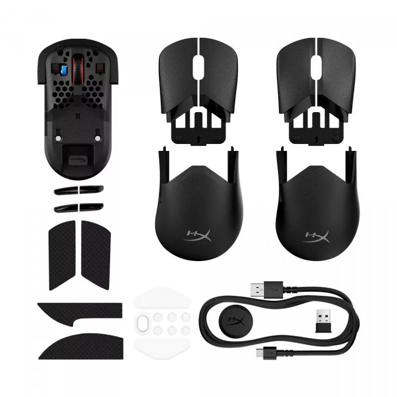 HyperX Pulsefire Saga Pro draadloze gaming-muis (zwart)