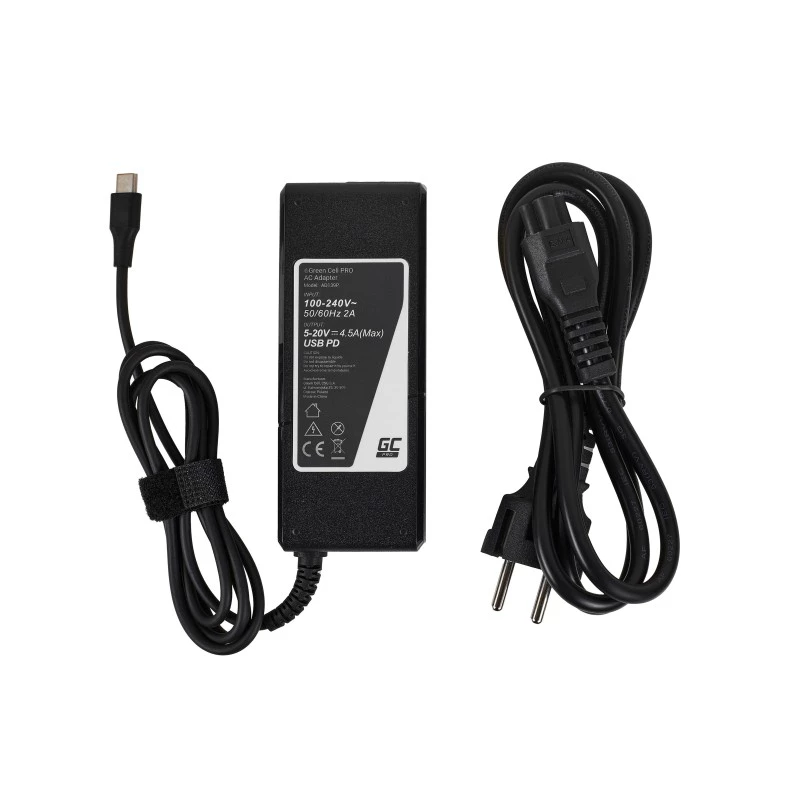 Green Cell AD139P voeding universeel 90 W zwart