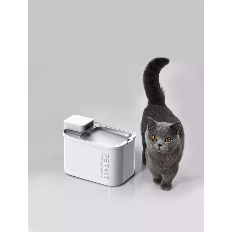 Petkit Eversweet Max 2 UVC-pomp drinkfontein, 3 L, BPA-vrij, wit