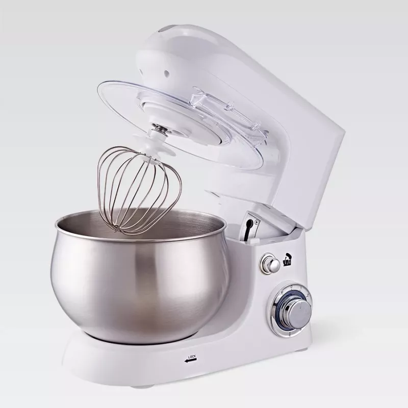 Planetaire mixer Maestro MR-559 keukenmachine, 5,0 L RVS-kom, 2000 W, 6 snelheden, draaiknop