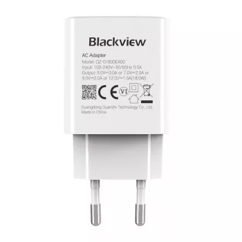 Oplader BLACKVIEW CHAR-18W 18 W vermogen — compacte USB-wandlader voor mobiele apparaten