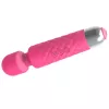 Clitoris-massageapparaat Erolab Wand-M MFN01r rosé roze — compacte massagestaf in toverstafstijl