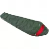 Mummieslaapzak zwart Arrow ECO (donkergroen/rood)