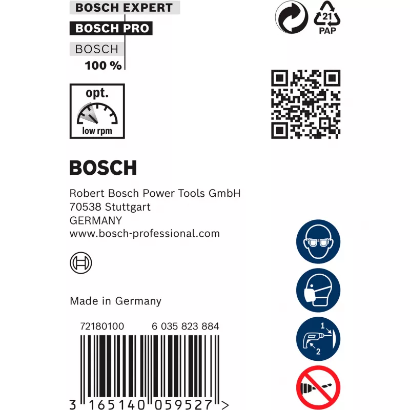 Boor Bosch 2608596346 hoogbestendig precies