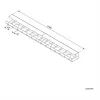 ROLINE 17.03.1302 Kabelorganizer onder bureau, zilver, 2 stuks
