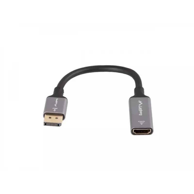 Lanberg AD-DP-HD-04 videokabel-adapter 0,2 m DisplayPort HDMI