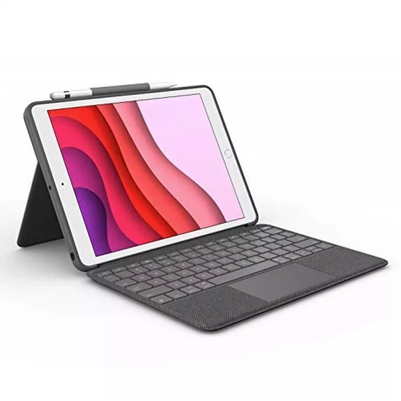 Toetsenbordhoes Logitech Combo Touch voor iPad 7. 8. 9. generatie