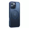 Beschermhoesje Torras Ostand Pro voor iPhone 16 Pro, blauw, slank design