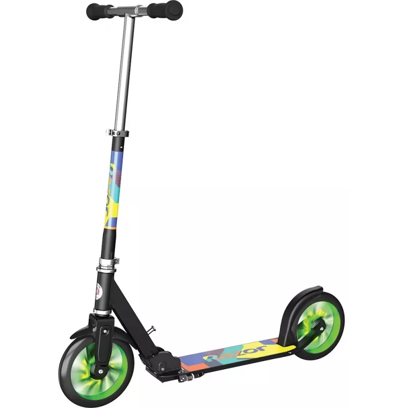 Klassieke step Razor A5 Lux Light-Up — aluminium frame, 20 cm PU-wielen, opvouwbaar, max. belasting 100 kg