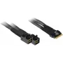 Inter-Tech SFF-8654 8i 2x SFF-8643 zwart