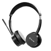 Tellur Voice Pro draadloze callcenter-headset zwart TLL411007