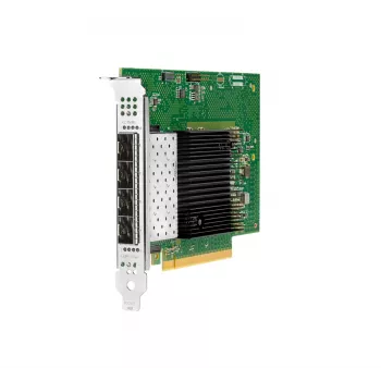 Hewlett Packard Enterprise Intel E810-XXVDA4 – netwerkadapter – PCIe 4,0 x16 – 25 Gigabit SFP28 x 4 – voor Edgeline e920, ProLiant DL20 Gen10, DL325 Gen10, DL345 Gen10, DL360 Gen10