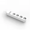 Slimme stekkerdoos Gembird TSL-PS-S4U-01-W 4 AC-uitgangen 3880 W wit
