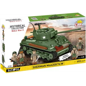 Blocks Sherman M4A2E8 865 bouwstenen