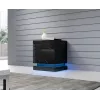 Nachtlamp cama meble QIU, 2 stuks, RGB, opbouw, AC-voeding