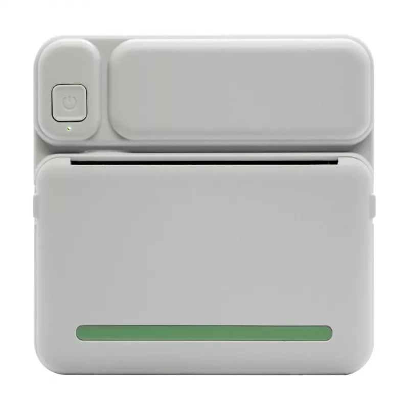 Thermo-bondrukker VAKOSS AZ-P2108X, thermisch direct, 203x203 DPI, Bluetooth 4.0, bedraad & draadloos, grijs, 80×80×38 mm