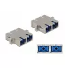 LWL-koppeling SC Duplex bus naar SC Duplex bus singlemode metaal DeLOCK 86873