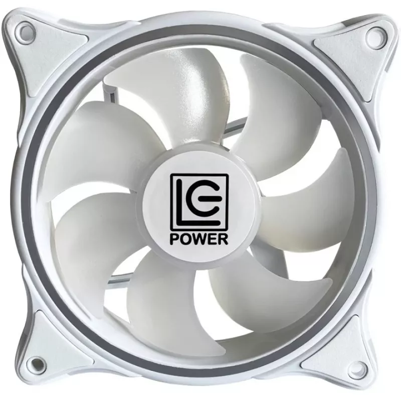 LC-Power LC-CF-120-ARGB-W 120mm ARGB behuizingsventilator – wit