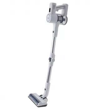 Accu-stofzuiger Adler AD 7060 — 350 W, 22-V-accu, tot 35 min. looptijd, 16000 Pa zuigvermogen, zonder zak, wit