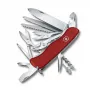 Multitool-mes Victorinox Work Champ met lemmetvergrendeling rood clip-point