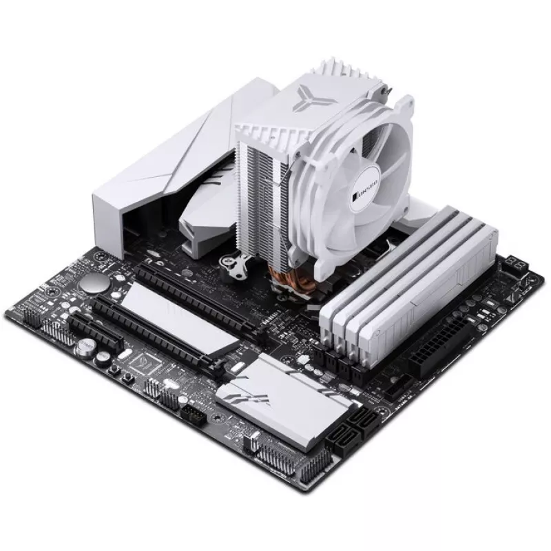 Jonsbo CR-1400 E CPU-luchtkoeler, 92 mm, wit
