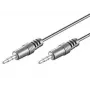 Audiokabel 3,5 mm stekker naar stekker MediaRange MRCS140 1 m zwart