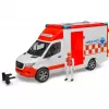 Bruder 1/16 Mercedes-Benz Sprinter ambulance met bestuurder