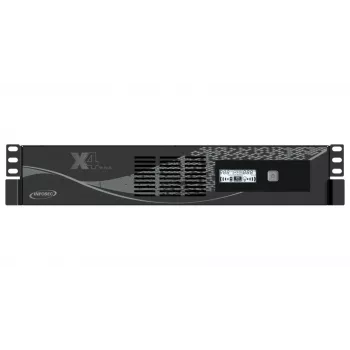 Rackmount UPS Infosec X4 2000 RM Plus 2 kVA / 1200 W, 10 stopcontacten Type F, LCD, line-interactive
