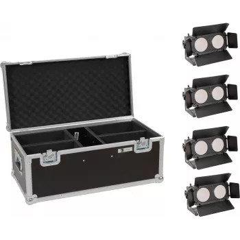 LED-set EUROLITE CBB-2 WW/CW Fairlight 4x — podium-/architectuurverlichtingsset met 4 spots, warm-/koelwit