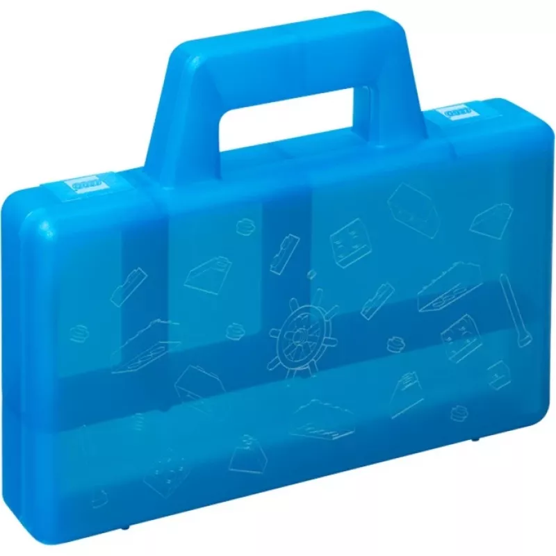 Opbergbox Room Copenhagen model 40870002, blauw – sorteerbox voor LEGO en klein speelgoed