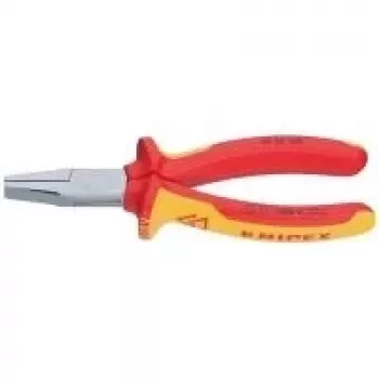 Knipex platte tang totale lengte 160 mm verchroomd