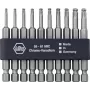 Schroevendraaier-bitset Wiha 32804 — 10 stuks, Torx T10–T30, 70 mm