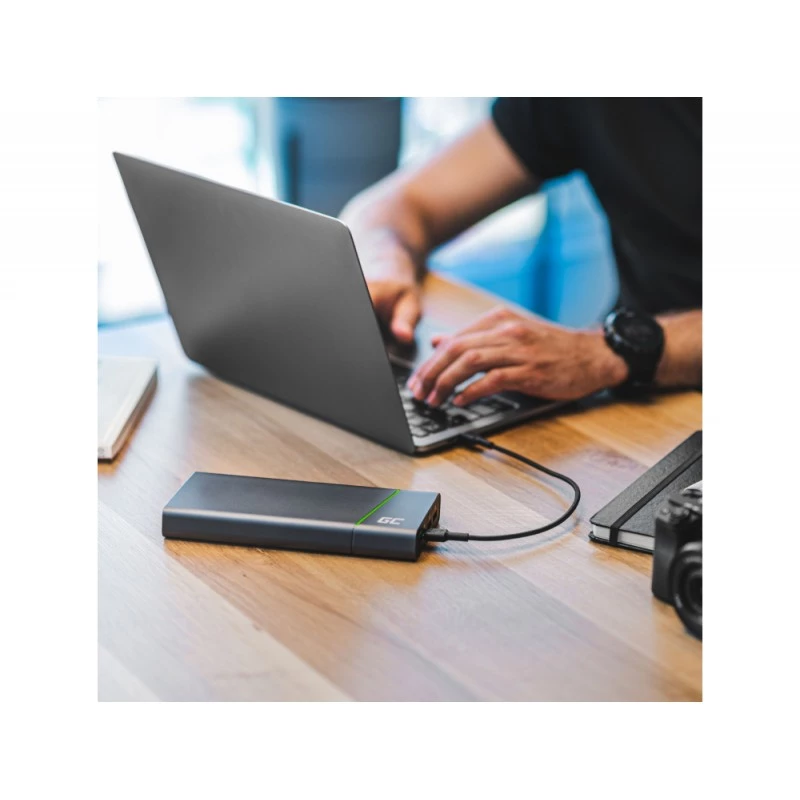 Green Cell KABGC30 USB-kabel USB 2.0 1.2 m USB-C zwart