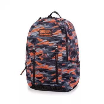 Rugzak CoolPack Impact II Camo Mesh oranje