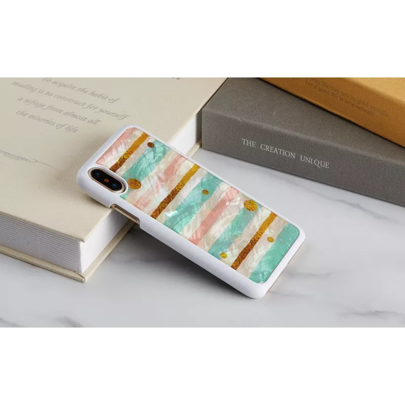 iKins Pop Mint hoesje voor iPhone XS/X, wit