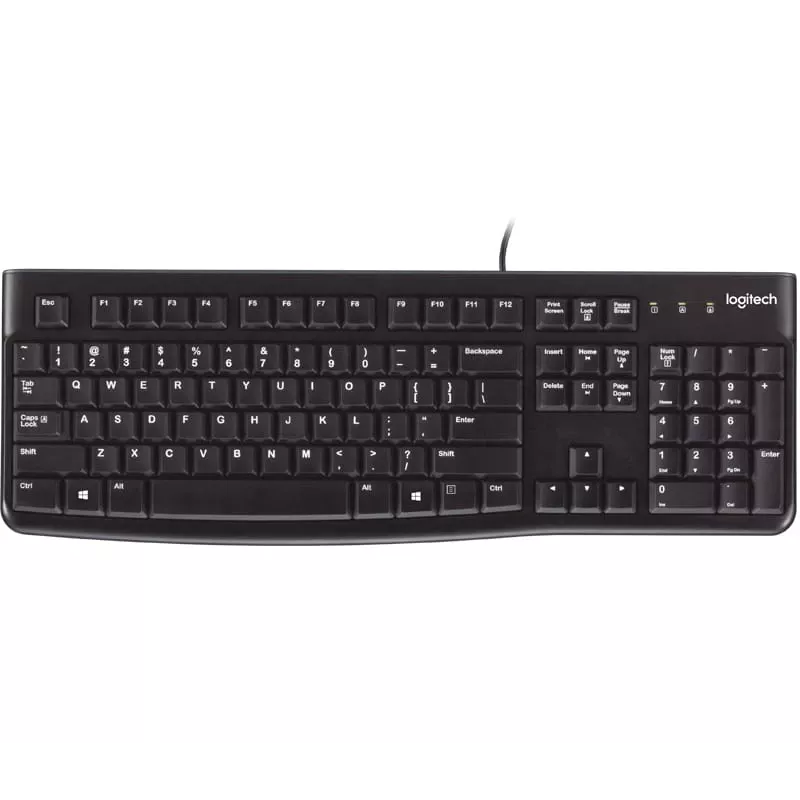Toetsenbord K120 For Business Blk - Heb - EMEA-914