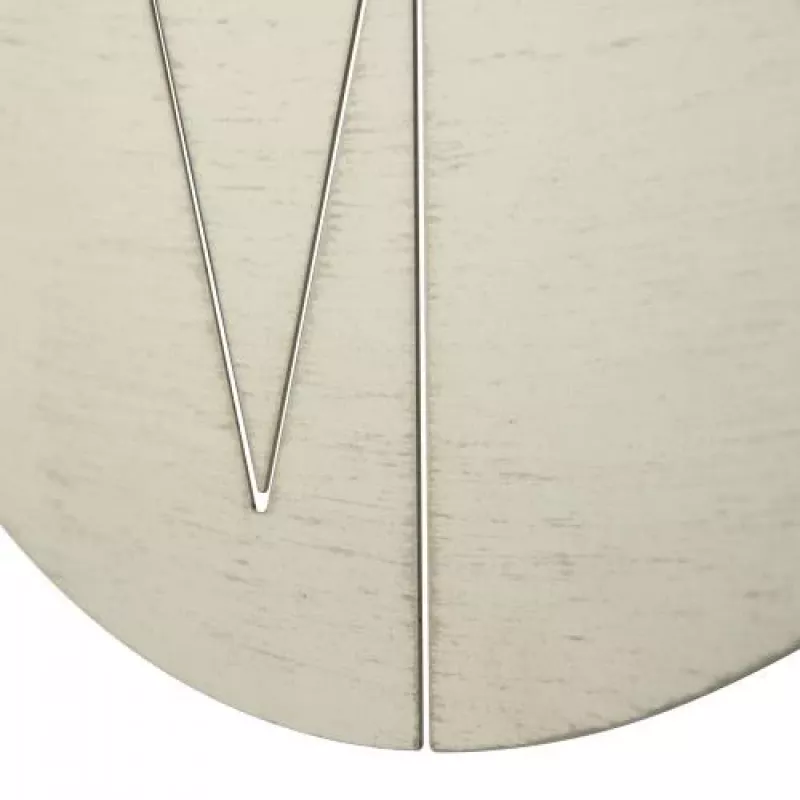 NeXtime klok 3104wi Galileo, Ø43 cm, wand, gebroken wit
