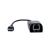 Akyga AK-AD-31 USB 3.0 naar Gigabit Ethernet-adapter, RJ45, 15 cm kabel, zwart