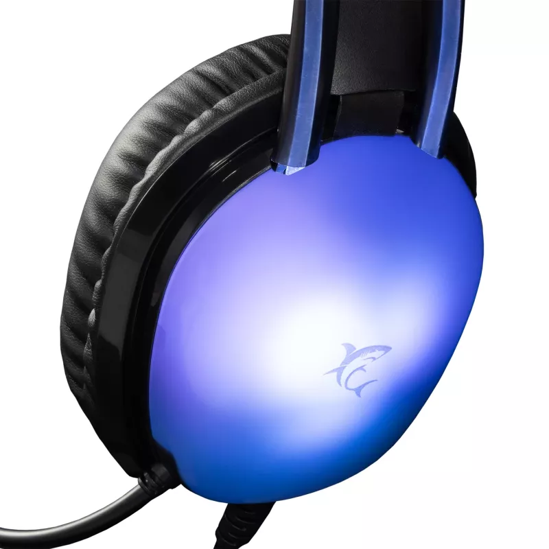 Koptelefoon White Shark GH-2444 Peacock-2 zwart