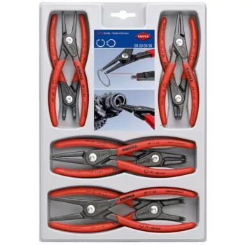 Tangenset Knipex precisie-borgveertangenset