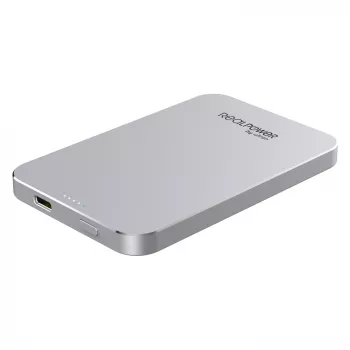 RealPower powerbank PB-5000 MAG zilver 5.000 mAh