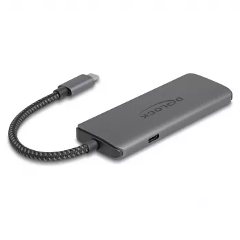 DeLOCK USB Type-C-dockingstation 8K HDMI USB PD 3.0 100 W