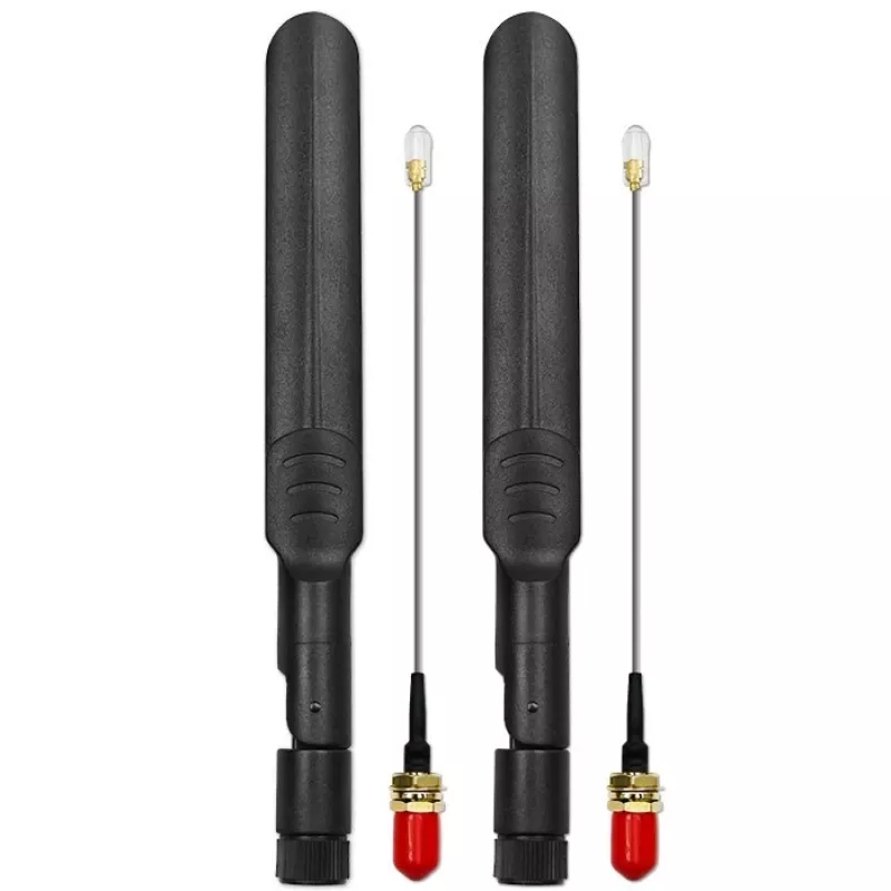 Outdoor 4G LTE dualantenne QOLTEC 57047 5 dBi omnidirectioneel