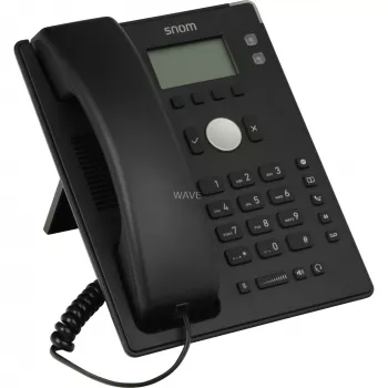 snom D120 - VoIP-telefoon - driewegconferentie - SIP - 2 kabels - zwart (4361)