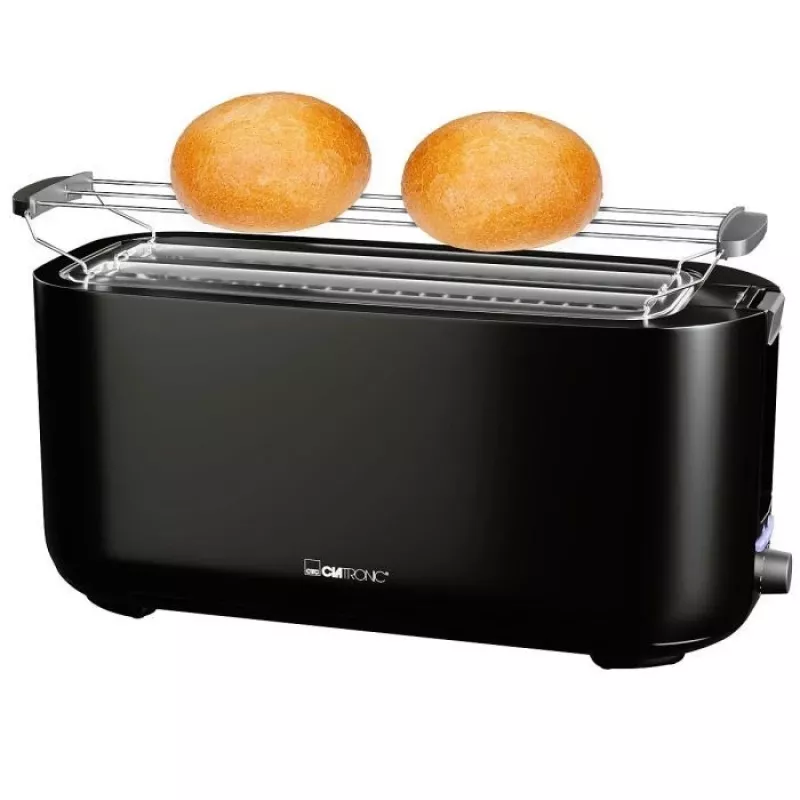 Clatronic TA 3802 4 sneetjes 1400 W zwart