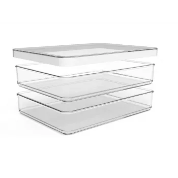 ROTHO Rondo Loft - voedselbewaarcontainer - 2 x 0,85 l